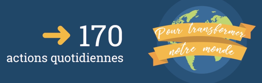 170 actions quotidiennes pour transformer notre monde – 170 daily actions